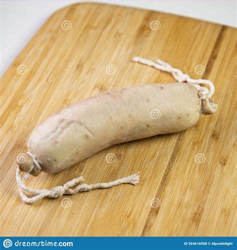 Bull, Traditional Spanish Cooked Sausage. Stock Photo - Image of meal ...