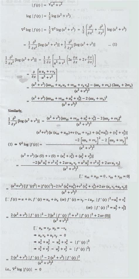Example Solved Problems based on Properties harmonic conjugates ...