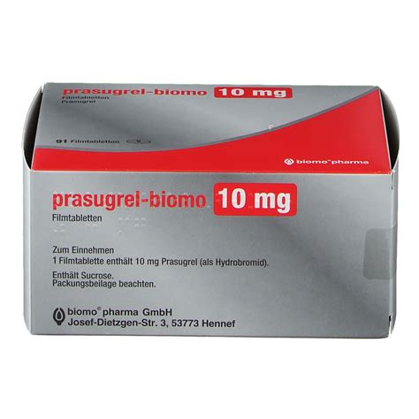 prasugrel-biomo® 10 mg 91 St mit dem E-Rezept kaufen - Shop Apotheke - prasugrel 10 mg