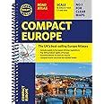 Buy Philip's Compact Atlas Europe: A5 Spiral binding (Philip's Road ...
