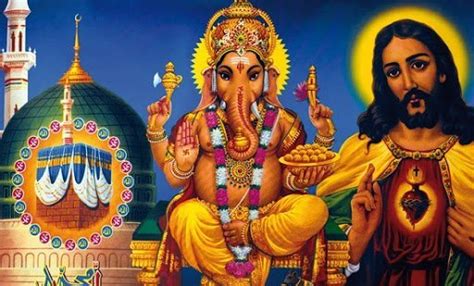 ஒரே கோவிலில் இந்து முஸ்லிம் கிறிஸ்டின் கடவுள்கள்: பிரபல நடிகரின் ...