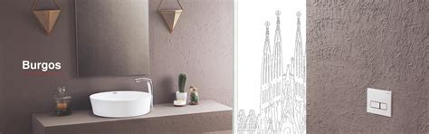 Buy Burgos Wall Mount Basin Mixer Upper Trim from Johnson Bathrooms