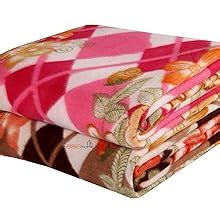 Buy BSB HOME® All Season Multipurpose Polar Fleece Single Bed Printed ...