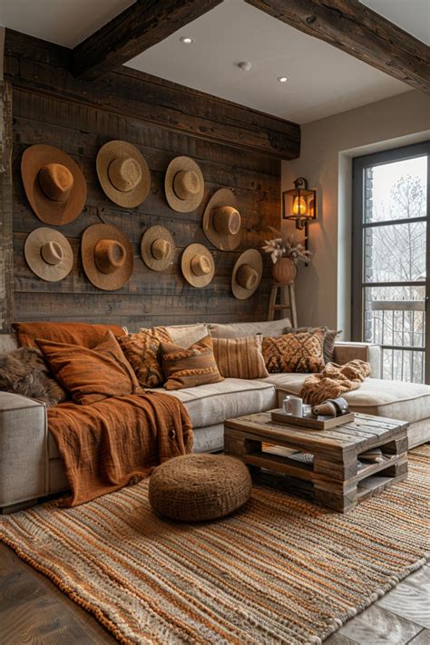 50 Western Living Room Designs for a Cowboy Theme | Western living room ...