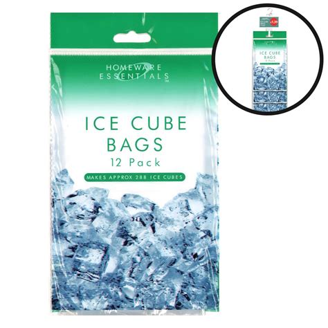 Wholesale Ice Cube Bags 12 Pack Homeware Essentials