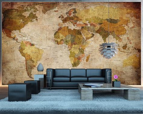 World Map Wall Mural 的图像结果