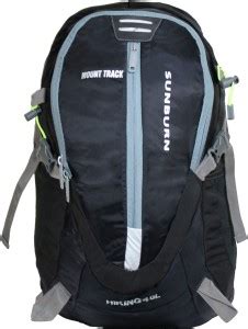 MOUNT TRACK Hiking, trekking bag with rain cover Rucksack - 40 L Black ...