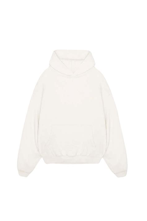Plain White Designed Oversized Hoodie – Hauntrex