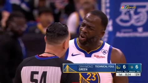 Steph Curry's reaction to Draymond Green ejection just four minutes ...