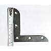 hydur Set of 6 Pcs Iron 90 Degree Joint Right Angle L Shape Corner for ...