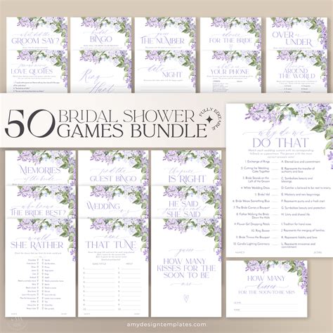 Wedding shower game templates | Beachweddingtips.com