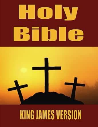 KING JAMES VERSION HOLY BIBLE WITH TABLE OF CONTENTS, NEW TESTEMENT AND ...