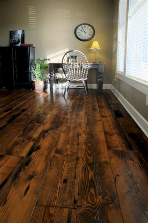 Burnt Wood Floor Design