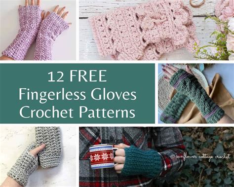 Crochet Pattern For Fingerless Gloves Free at Geraldine Edmondson blog