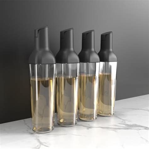 JIMMEAL Oil Dispenser 17 Oz For Kitchen Cooking 4 Pack, Olive Oil ...