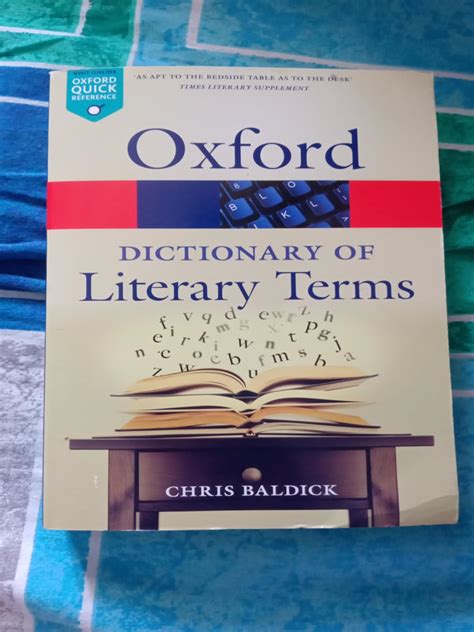 The Oxford Dictionary of Literary Terms (Oxford Quick Reference) eBook ...