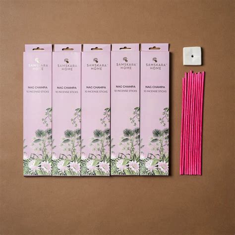 Nag Champa Incense Stick 5 Box Combo Pack | Incense | Samskara Home