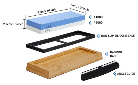 Buy Knife Sharpeners Corundum Whetstone 2-in-1 Knife Sharpening Stone ...