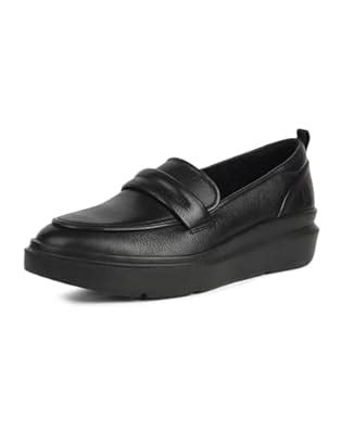 Hush Puppies Casual Wedge Heel Slipon Shoes for Women Black : Amazon.in ...