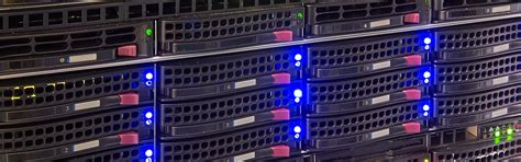 Download wallpaper lights, hard drives, data storage, data center ...