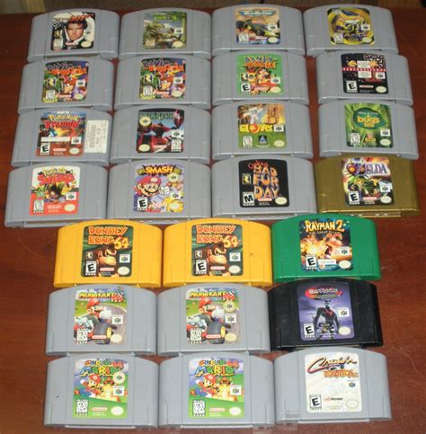 All Things Video Games: Wow!! Tons of games just in, Nintendo 64 ...
