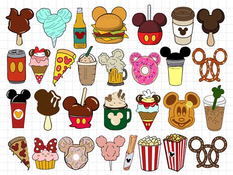 Snacks Vacation Svg Mickey Snacks Svg Snackgoal svg Bebidas - Etsy España