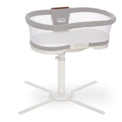 HALO | BassiNest Luxe Vibrating Bassinet, Bedside Sleeper - white