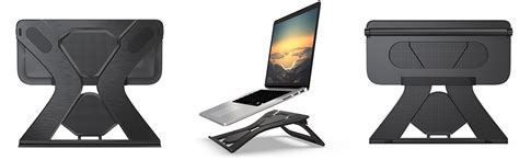 ELV Direct Tabletop Foldable Portable Laptop Stand, Lapdesk, Laptop ...