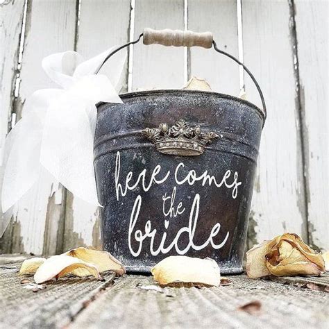 here comes the bride basket