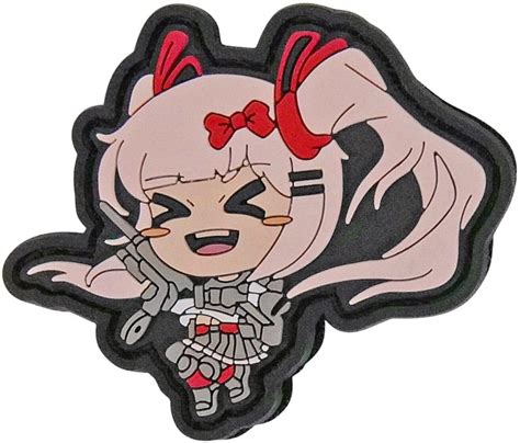 CQB Chan Tactical PVC Patch with Anime Girl Design India | Ubuy