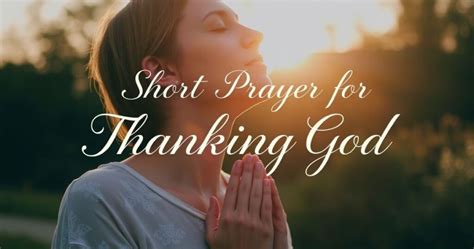Short Prayer of Thanks 的图像结果