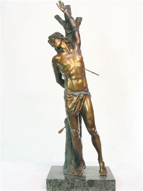 St. Sebastian Sculpture - Georgy Chuenko - Jose Art Gallery