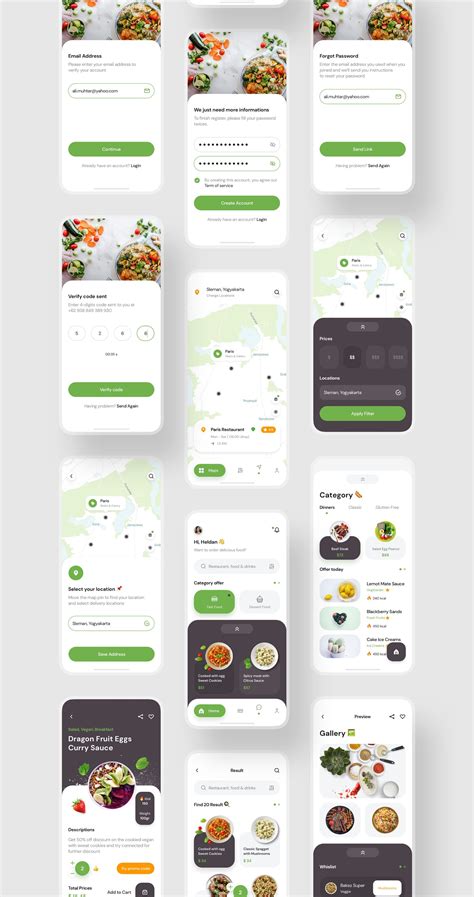 Poris app ui kit ui kits – Artofit