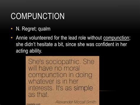 Image result for Compunction