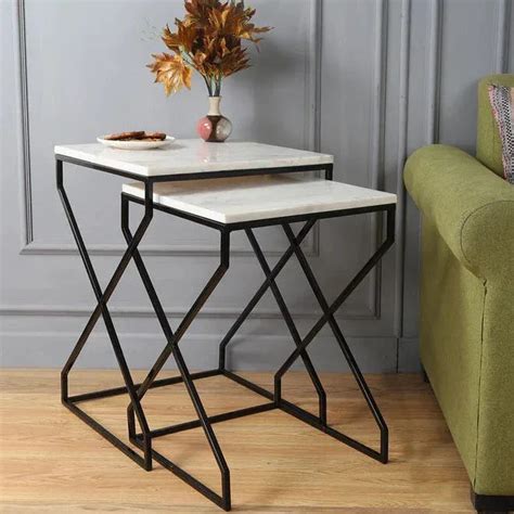 Side Tables Set of 2 — All India Decor