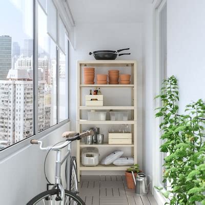 KOLBJÖRN shelving unit in/outdoor, 80x35x162 cm (311/2x133/4x633/4") - IKEA