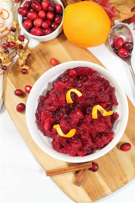 Grand Marnier Cranberry Sauce