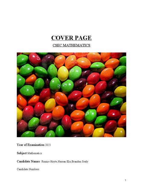 Image result for Example of Math SBA