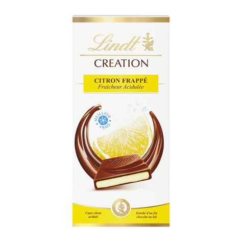 Lindt Creation Lemon Milk Chocolate 150g – glamshow