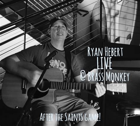 Ryan Hebert LIVE @ the Brass Monkey!, The Brass Monkey Draught Emporium ...