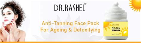 DR.RASHEL De-Tan Face Pack for Glowing Skin, Oil Control, Acne, Pimples ...