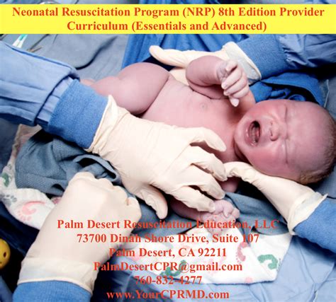 Neonatal Resuscitation Program (NRP) 8th Edition Provider Curriculum ...