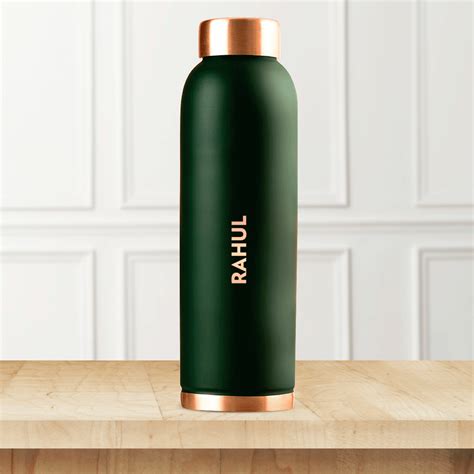 Buy Borosil Eco Copper Bottle, Black With 100% Copper @ Upto 29% Off ...