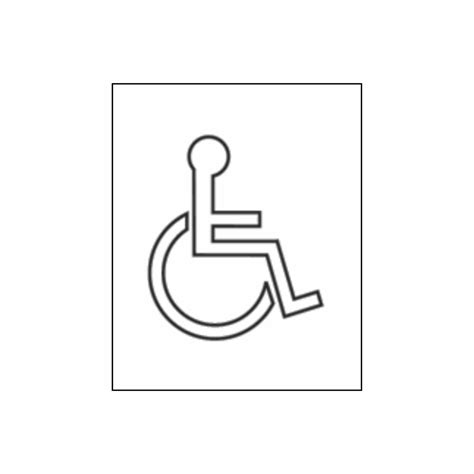 Disable Sign Plates | ASSA ABLOY