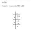 EXERCISE 6.4 J. Find the square root of each of the following numbers ...