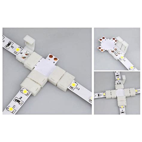 10 PCS 10mm 5 Pin T Type Connector FPC Board for RGBW LED Strip – UNIQBUY