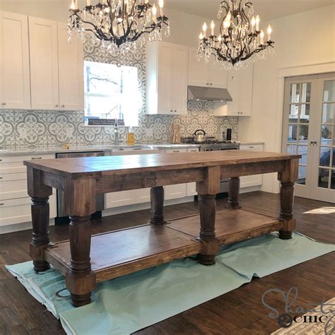 Diy Kitchen Island Plans