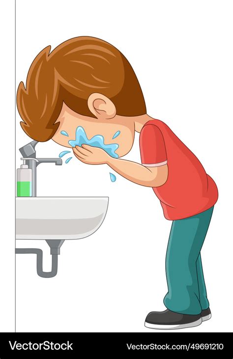 Image result for Washing Face Chibi Boy