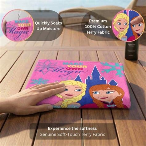 Frozen Kids Bath Towel – 350 GSM | Athom Living