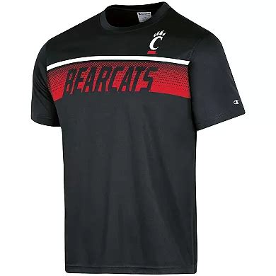 Men's Champion® Black Cincinnati Bearcats Impact T-Shirt
